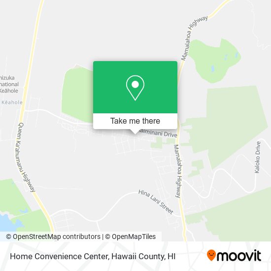 Home Convenience Center map