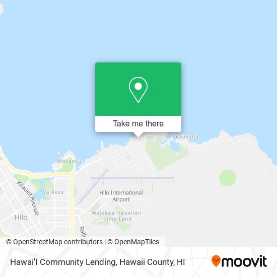 Hawai'I Community Lending map