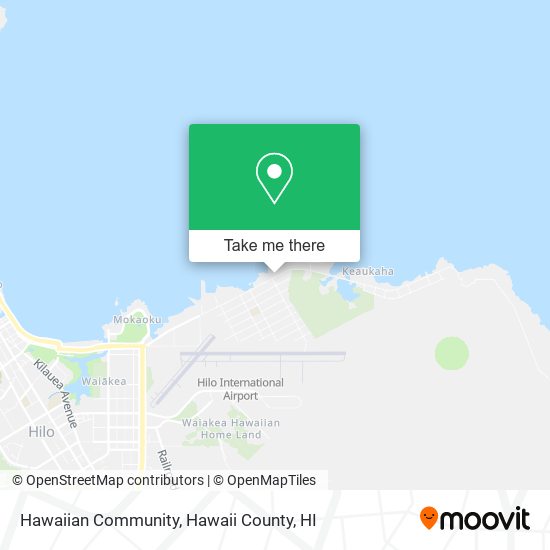 Hawaiian Community map