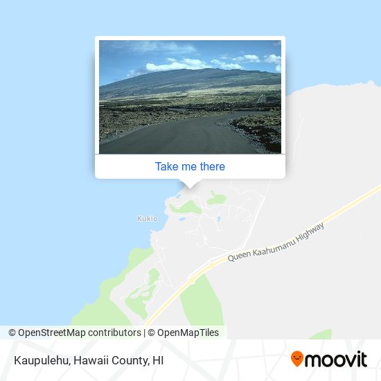 Kaupulehu map