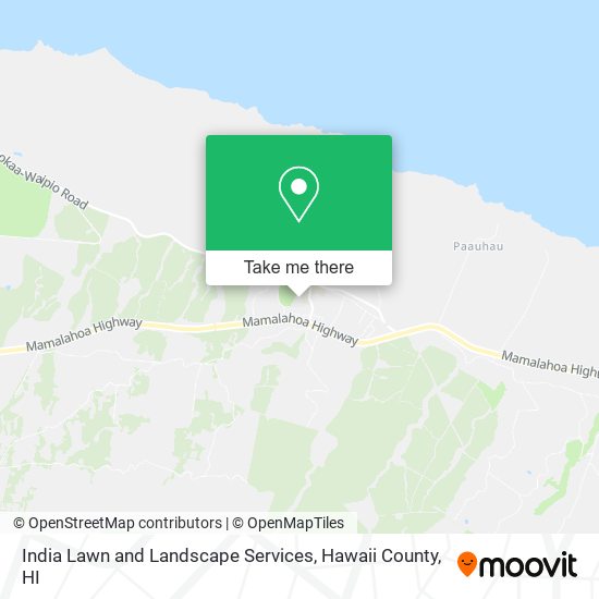 India Lawn and Landscape Services map