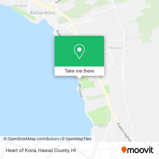 Heart of Kona map