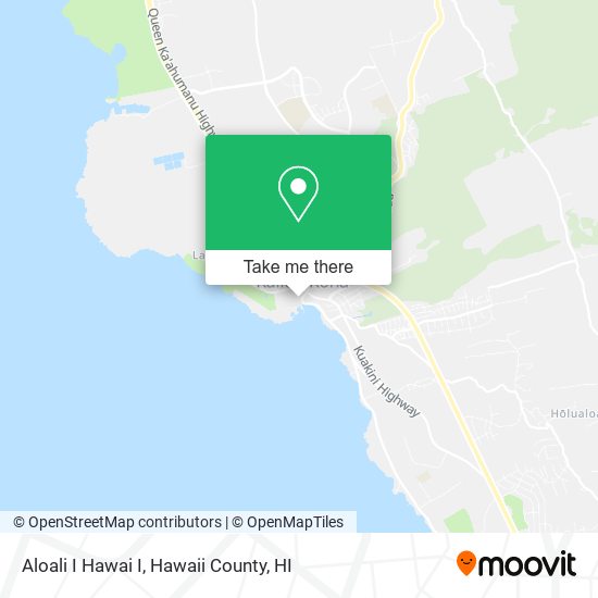 Aloali I Hawai I map