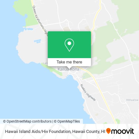 Hawaii Island Aids / Hiv Foundation map
