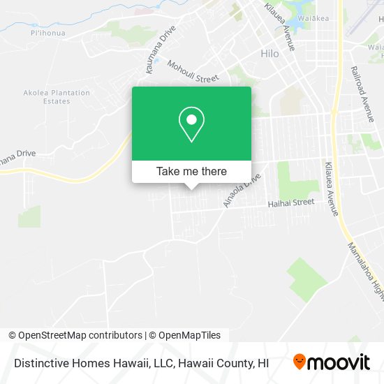 Distinctive Homes Hawaii, LLC map