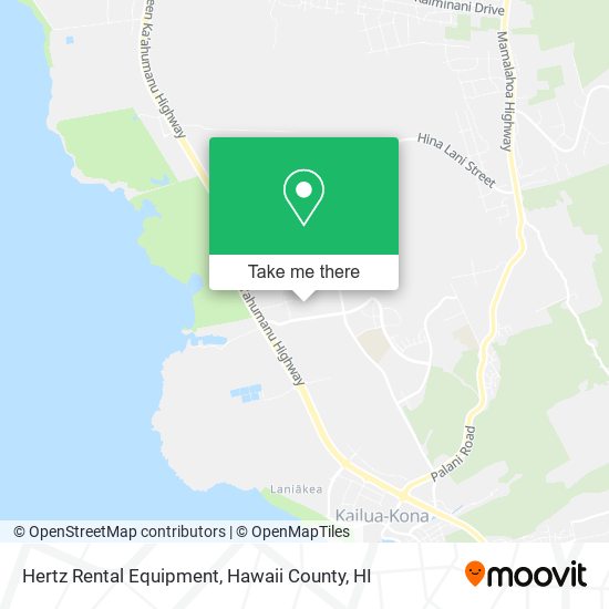 Hertz Rental Equipment map