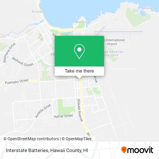 Interstate Batteries map