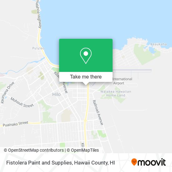 Fistolera Paint and Supplies map