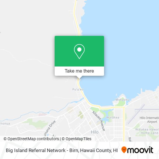 Big Island Referral Network - Birn map