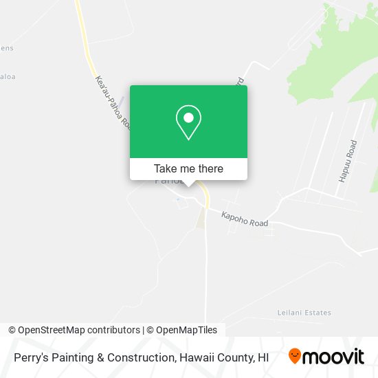 Mapa de Perry's Painting & Construction