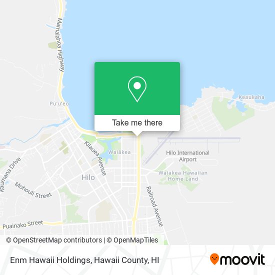 Enm Hawaii Holdings map