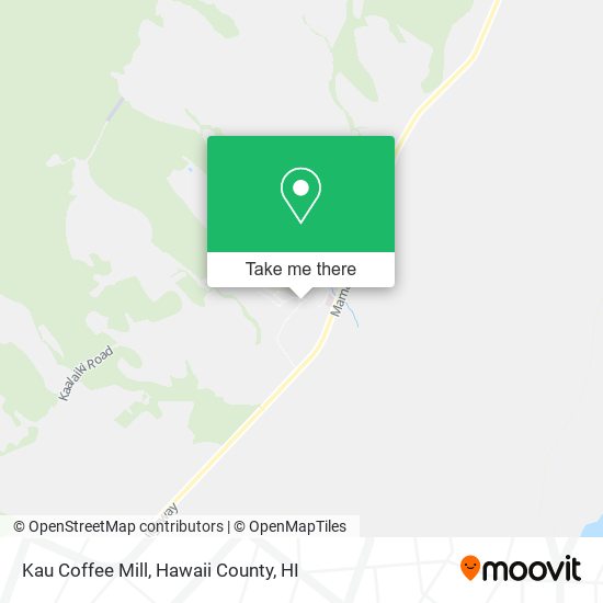 Kau Coffee Mill map