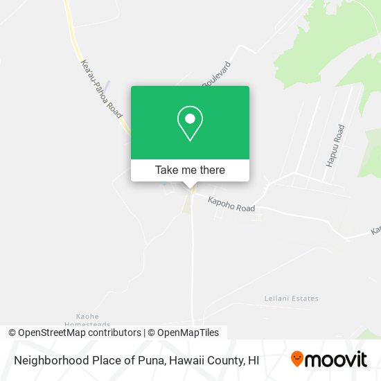 Neighborhood Place of Puna map