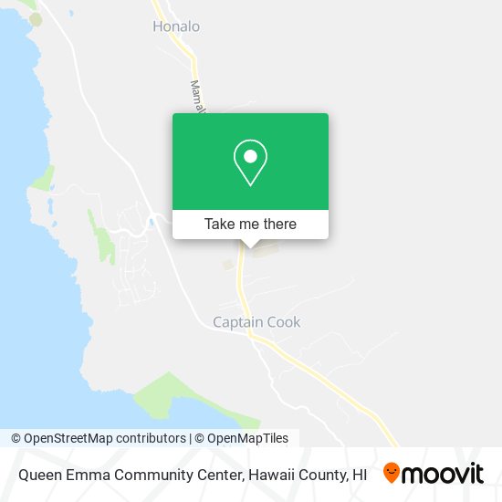 Queen Emma Community Center map