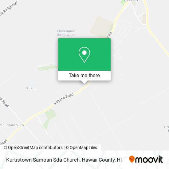 Mapa de Kurtistown Samoan Sda Church