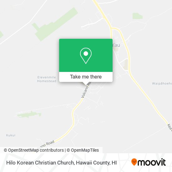 Mapa de Hilo Korean Christian Church