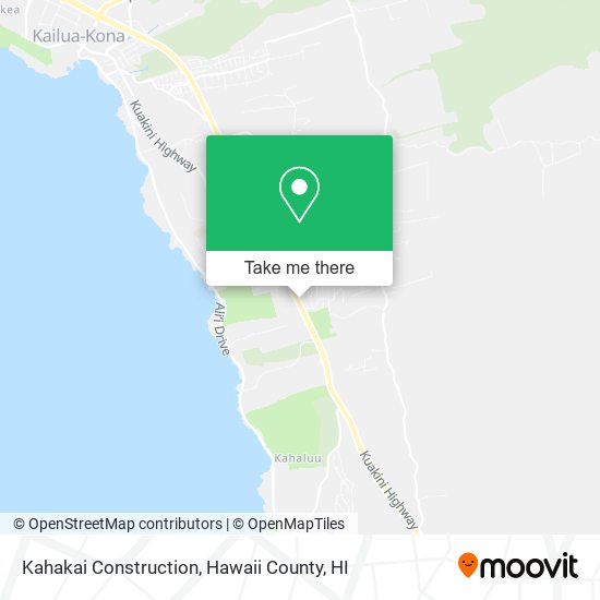 Mapa de Kahakai Construction