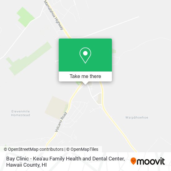 Bay Clinic - Kea'au Family Health and Dental Center map