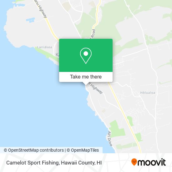 Camelot Sport Fishing map