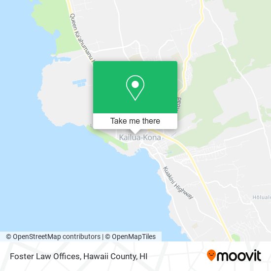 Foster Law Offices map