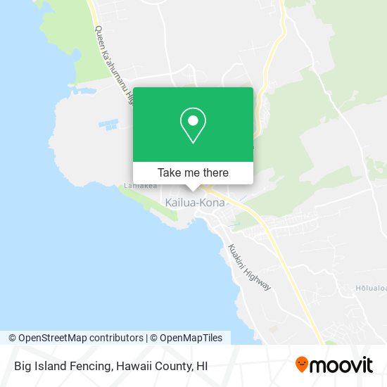 Big Island Fencing map