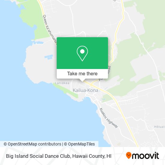 Big Island Social Dance Club map