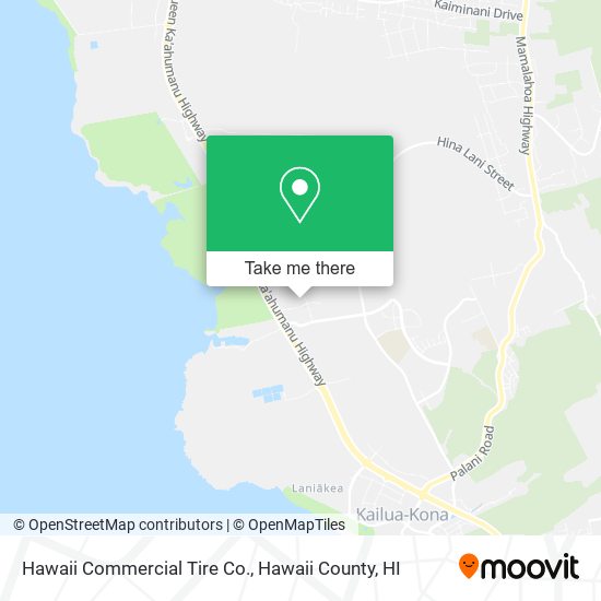 Mapa de Hawaii Commercial Tire Co.