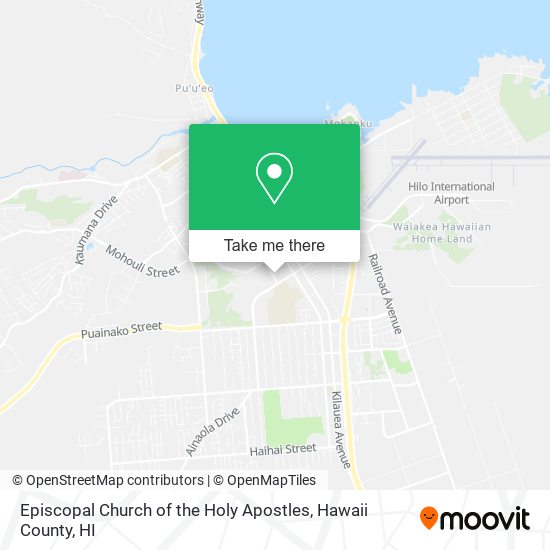 Episcopal Church of the Holy Apostles map