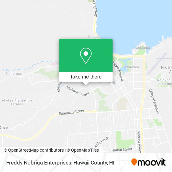 Freddy Nobriga Enterprises map