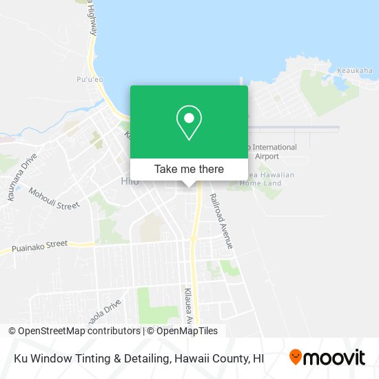 Ku Window Tinting & Detailing map