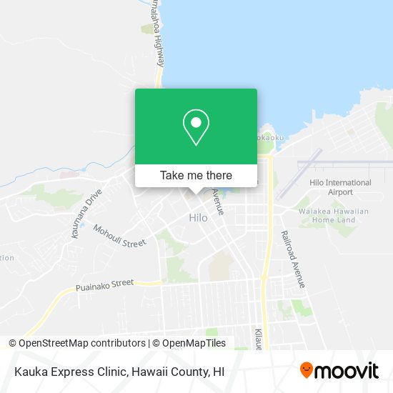 Kauka Express Clinic map