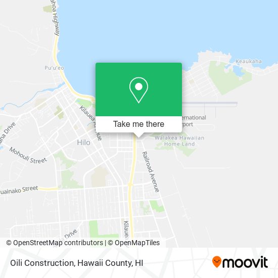 Oili Construction map