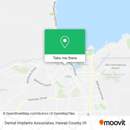 Dental Implants Associates map