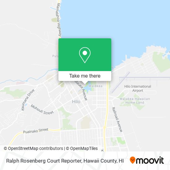 Ralph Rosenberg Court Reporter map