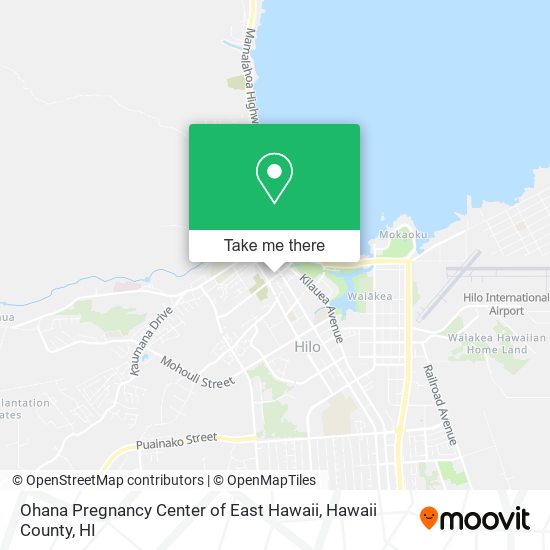 Ohana Pregnancy Center of East Hawaii map
