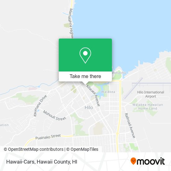 Hawaii-Cars map