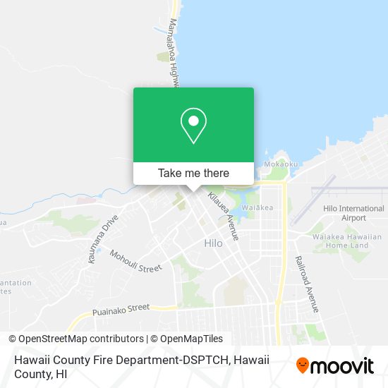Hawaii County Fire Department-DSPTCH map