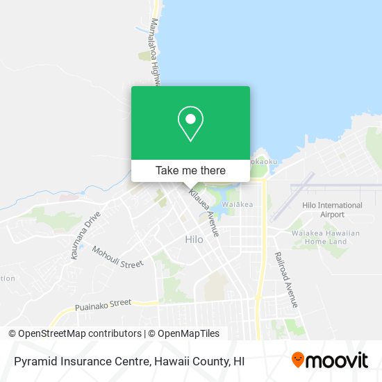 Mapa de Pyramid Insurance Centre