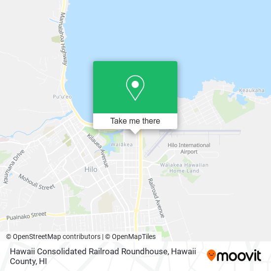 Hawaii Consolidated Railroad Roundhouse map