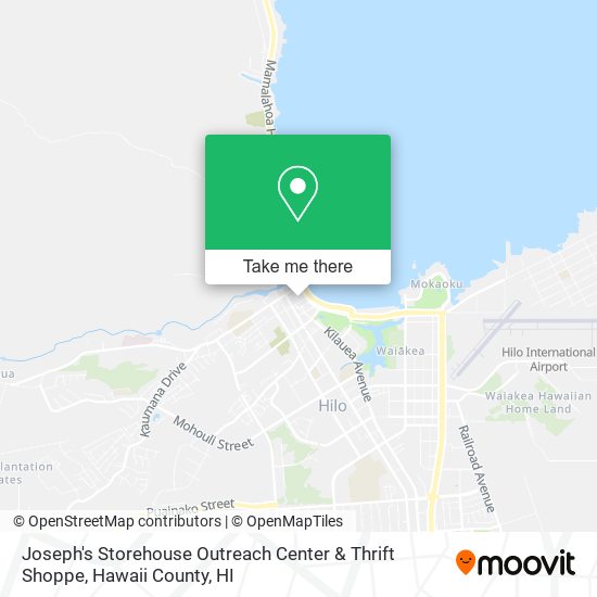Mapa de Joseph's Storehouse Outreach Center & Thrift Shoppe