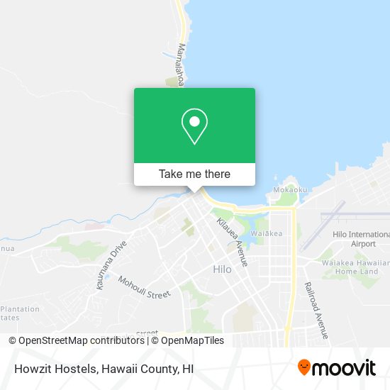 Howzit Hostels map