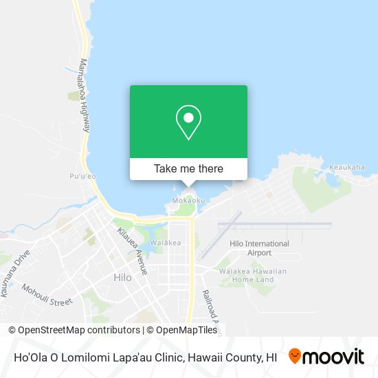 Ho'Ola O Lomilomi Lapa'au Clinic map