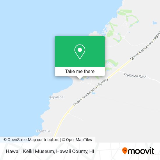 Hawai'I Keiki Museum map