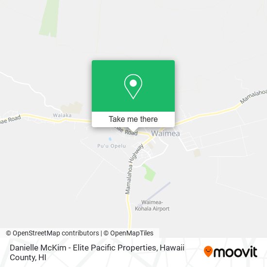 Danielle McKim - Elite Pacific Properties map