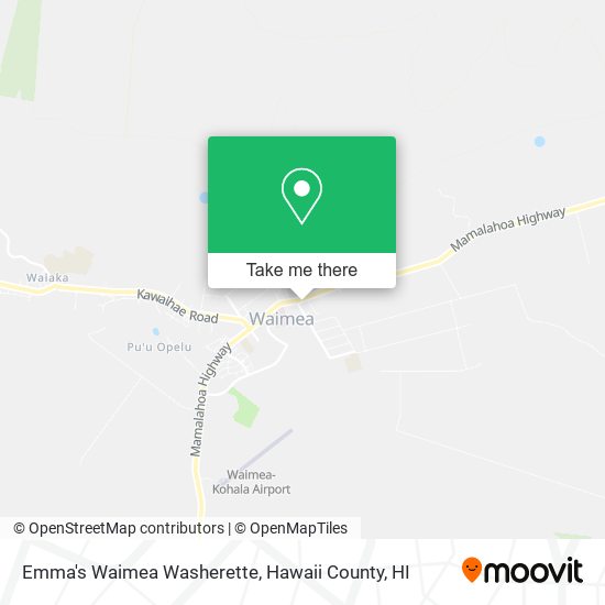 Mapa de Emma's Waimea Washerette