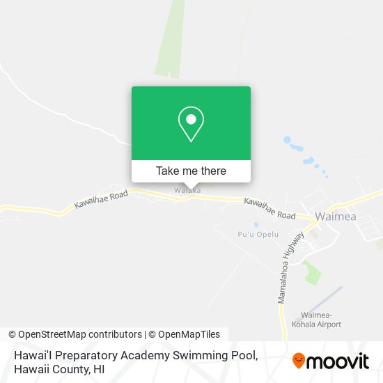 Hawai'I Preparatory Academy Swimming Pool map