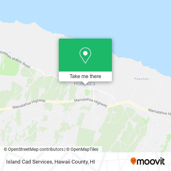 Mapa de Island Cad Services