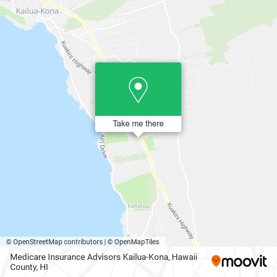 Medicare Insurance Advisors Kailua-Kona map
