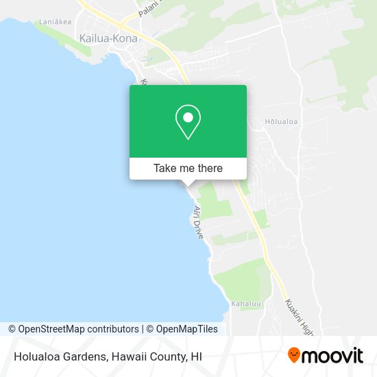 Mapa de Holualoa Gardens