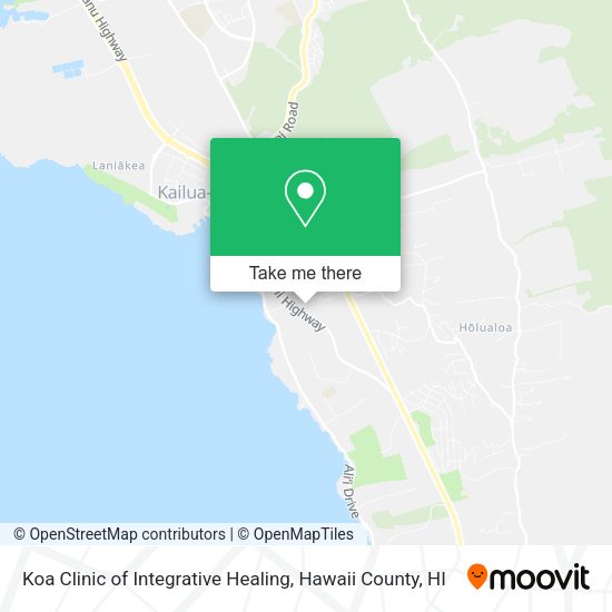 Koa Clinic of Integrative Healing map